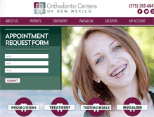 Tablet Screenshot of hobbsbraces.com